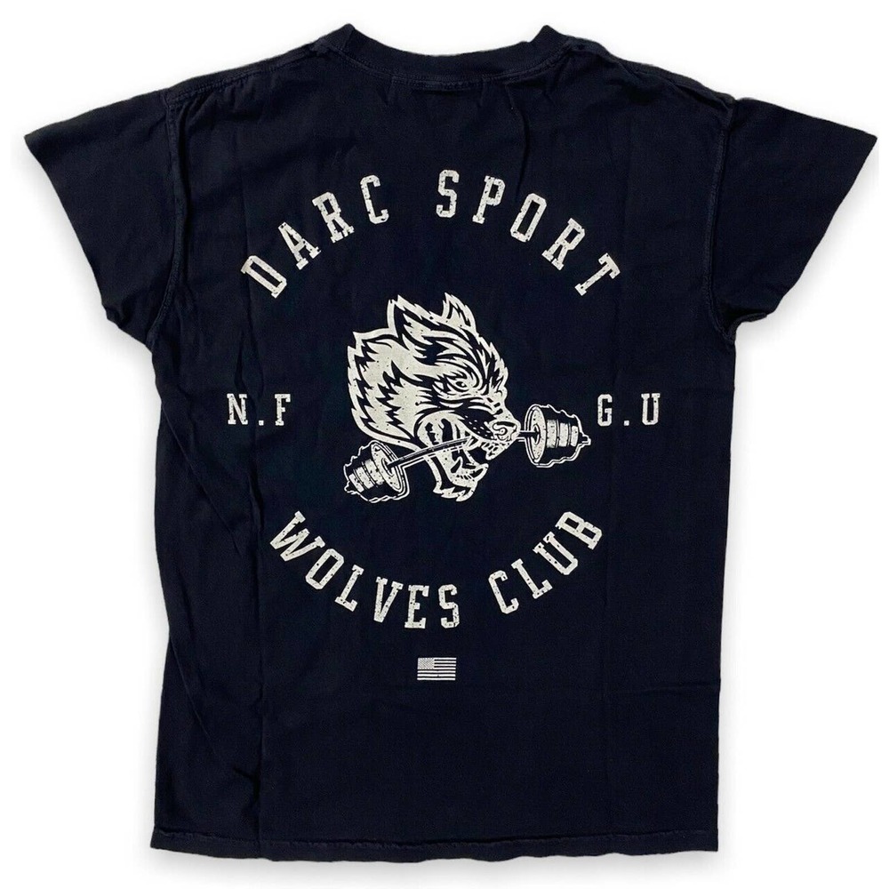 Darc Sport | Shirts | Darc Sport Mens Wolves Club Distressed Print
